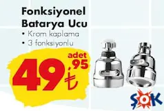 FONKSİYONEL BATARYA UCU FONKSİYONEL BATARYA UCU